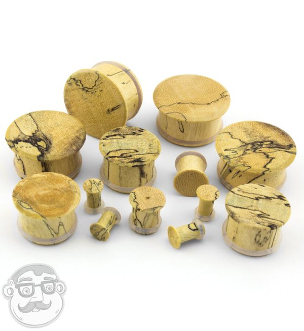 Single Flare Tamarind Wood Plugs Online now - Image 2