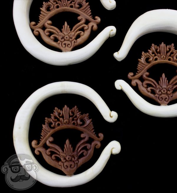 Ornamental View Double Wood Hangers Supply - Image 2