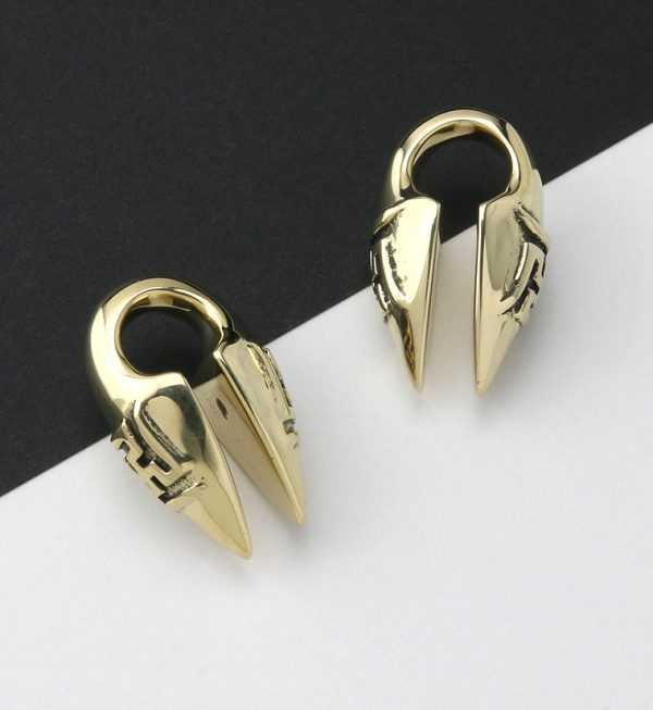 Sayagata Brass Ear Weights Cheap - Image 2