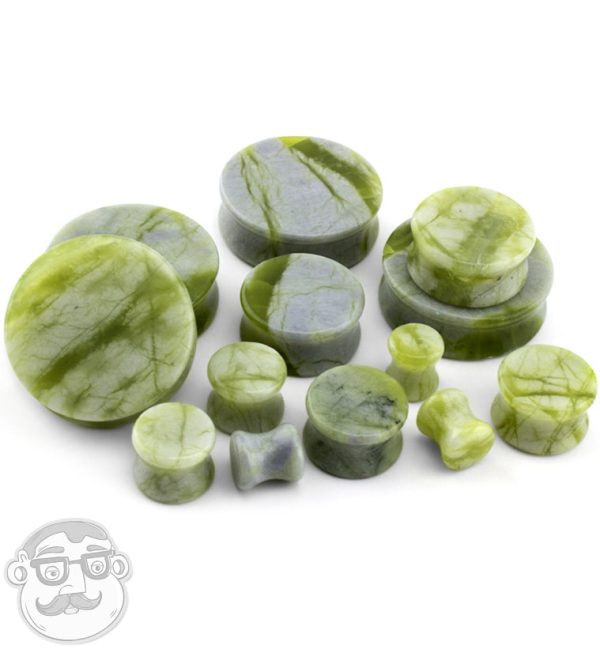 Serpentine Stone Plugs on Sale - Image 2