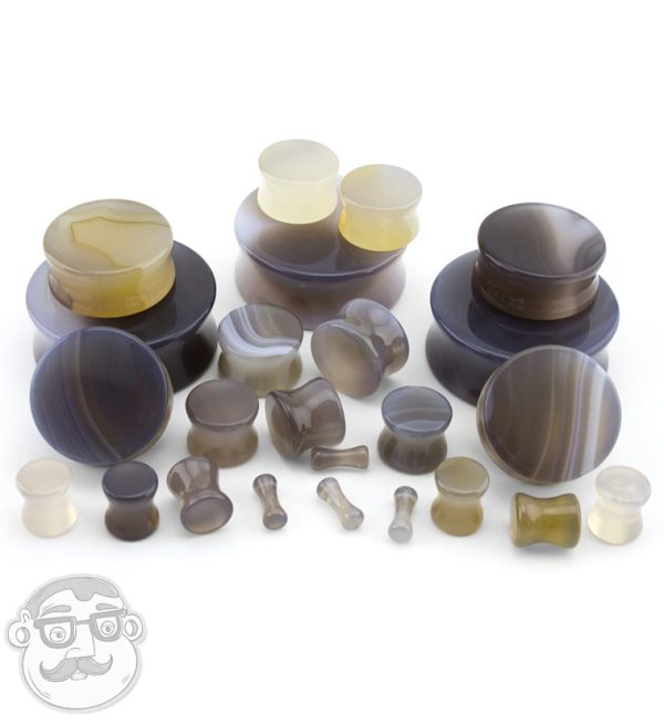 Agate Stone Plugs Hot on Sale