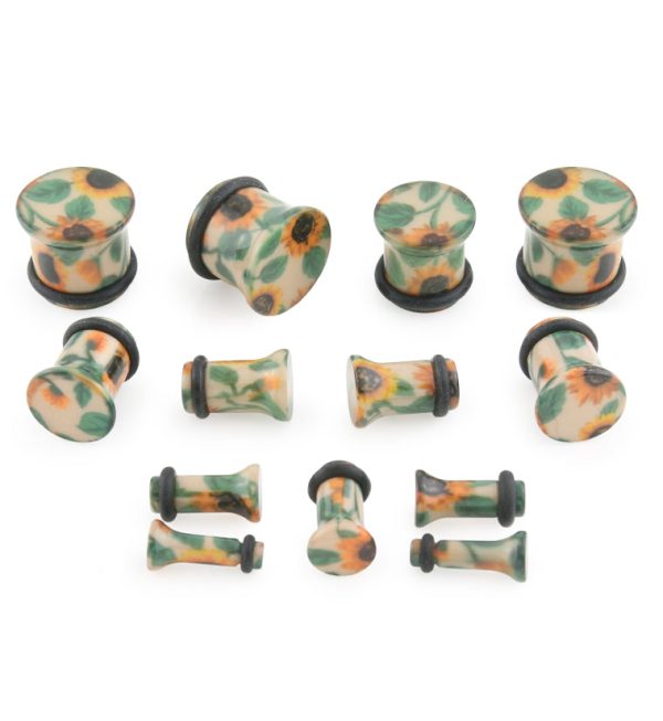 Sunflower Plugs - Single Flared Online now