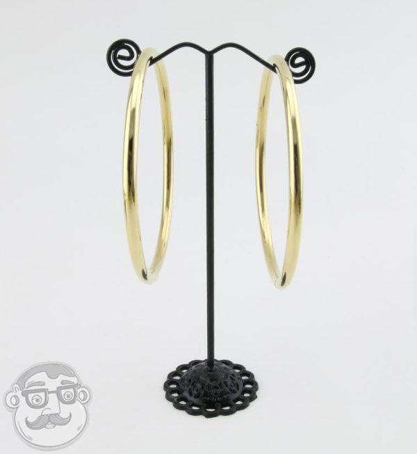 Fierce XL Brass Hoops For Discount - Image 4
