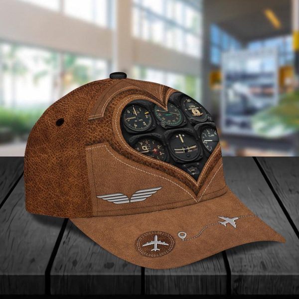 Personalized Pilot Classic Cap, Personalized Gift for Pilot - CP017PS06 Hot on Sale - Image 3