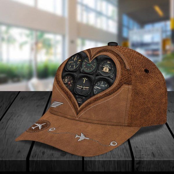 Personalized Pilot Classic Cap, Personalized Gift for Pilot - CP017PS06 Hot on Sale - Image 4